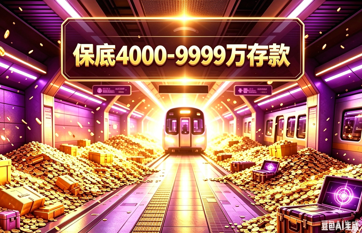 GZ授权存款号 4000W-9999W存款/地铁30级/包售后